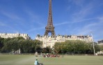 Soccer Under the Eiffel Tower