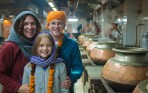 Raining Prayers and Roti at a Sikh Temple